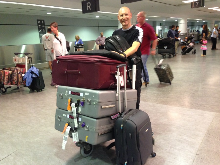 Going through customs in Toronto