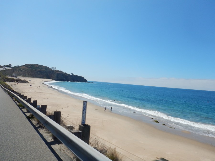 along our route south of Dana Point
