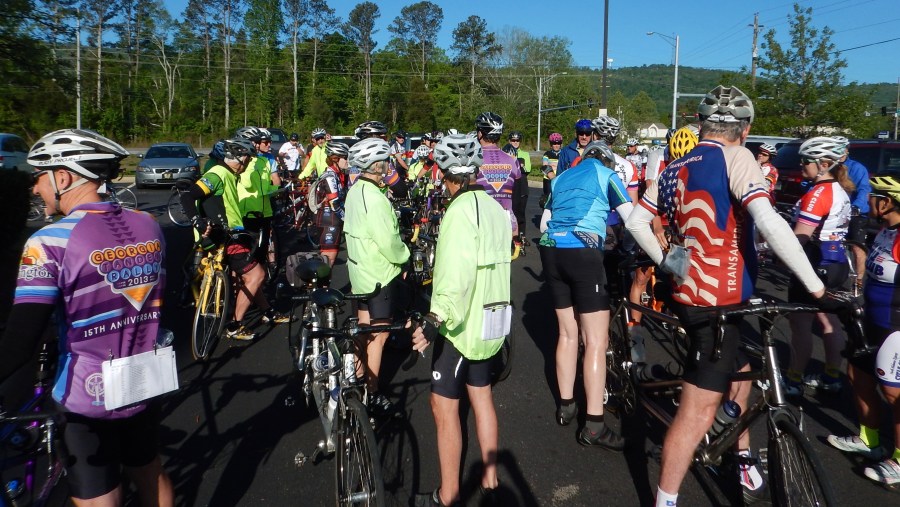 Getting ready for Saturday ride