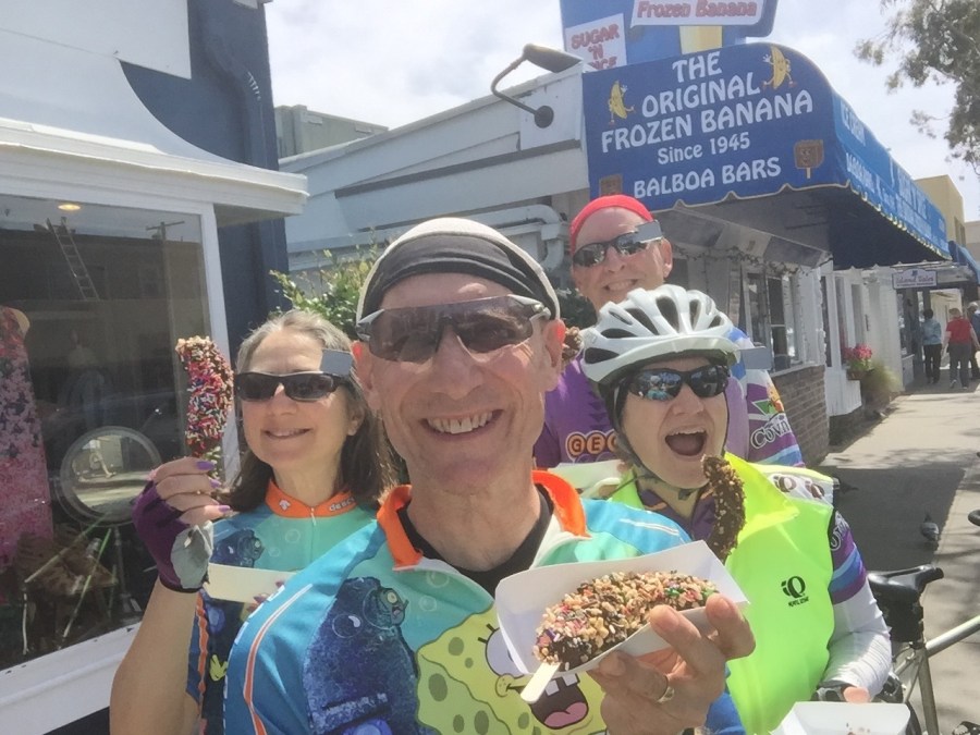 The new selfie stick is doing a great job!