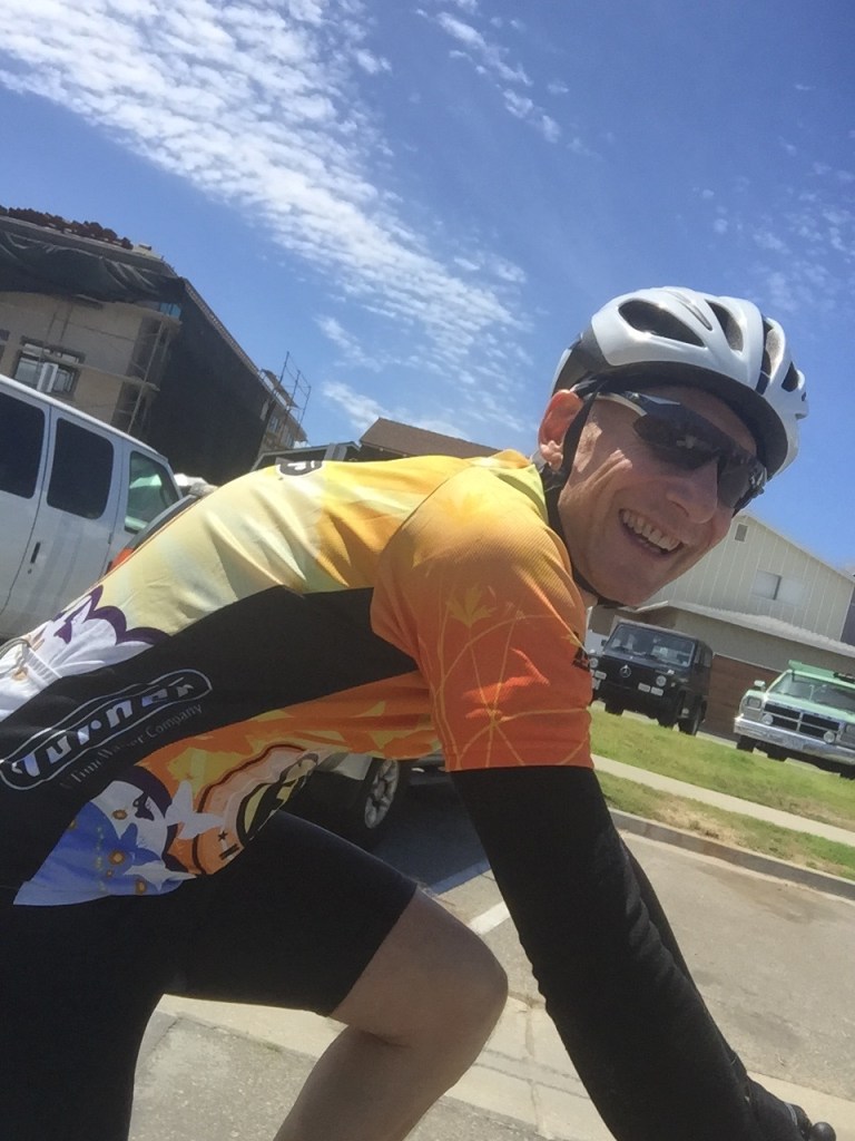 selfie stick stretch from the back!