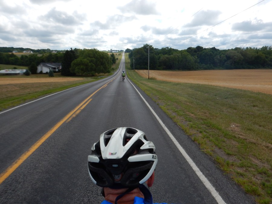 some hills to climb between lakes