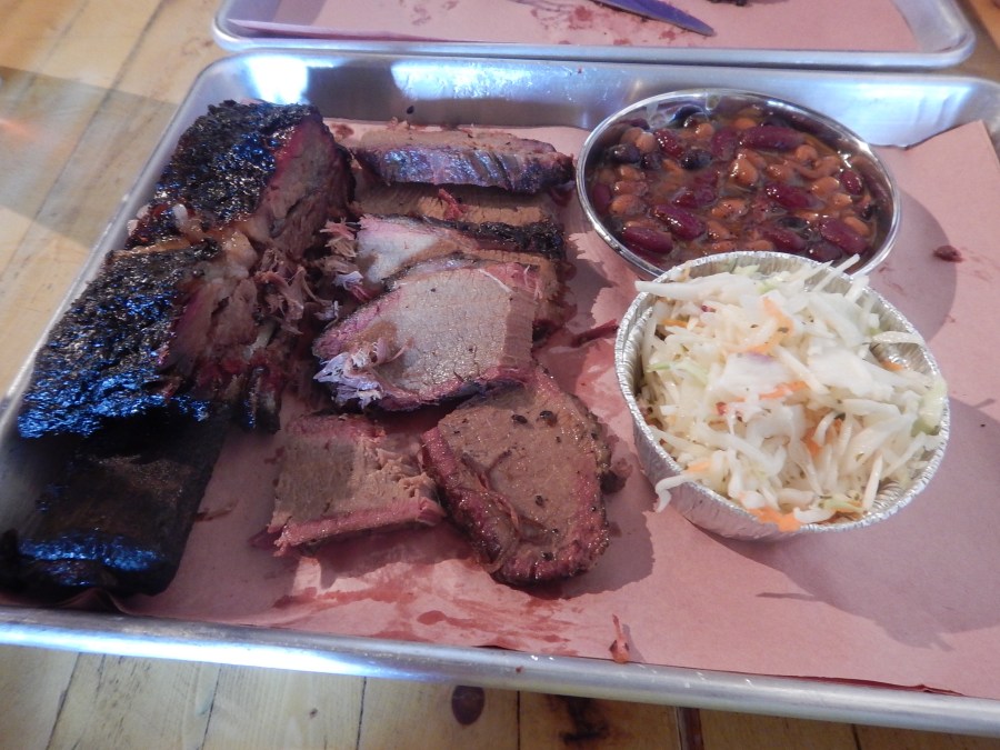 we couldn't resist the brisket! This is award winning, but Roger's is better