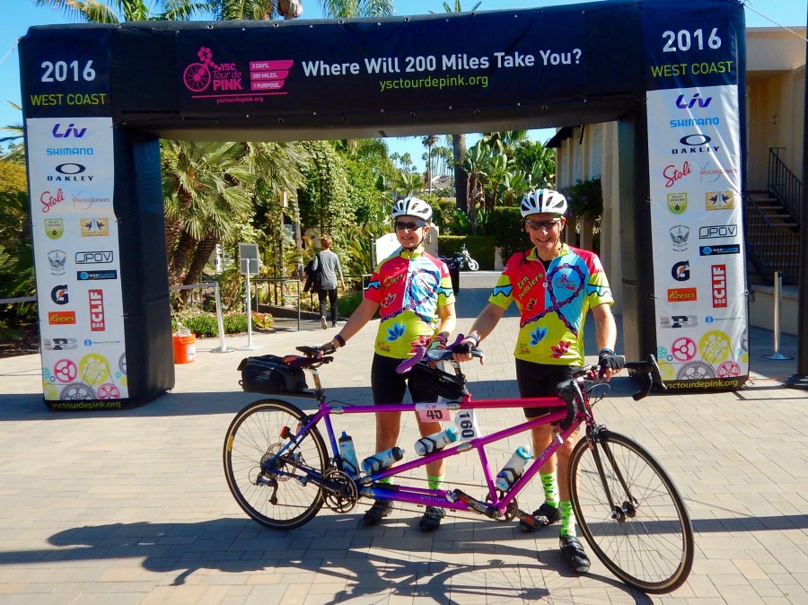 We complete the ride