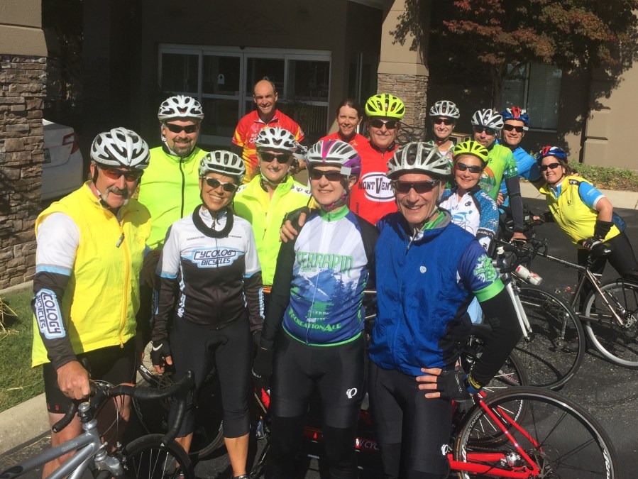 chilly day, fun ride