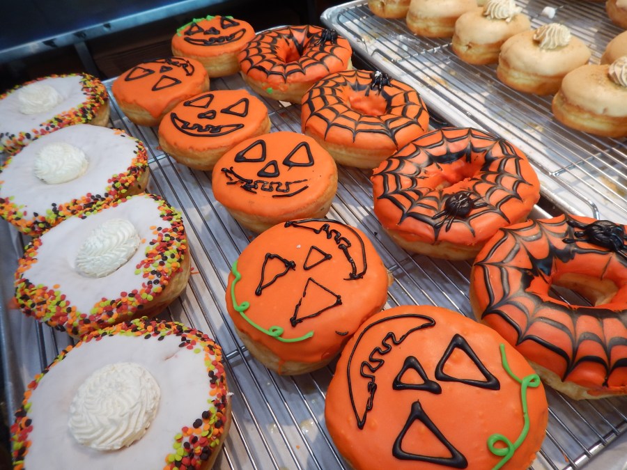 Yummy holiday donuts