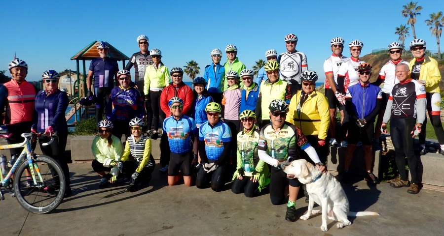 An impressive turnout for the ride!