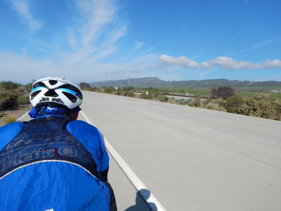 this road used to be a runway near Camp Pendleton