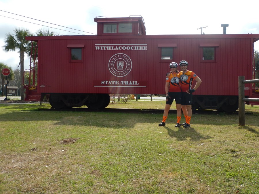 Must take photos with the caboose!